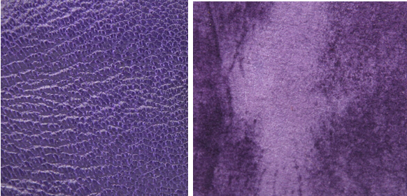 皮料正面，反面展示圖