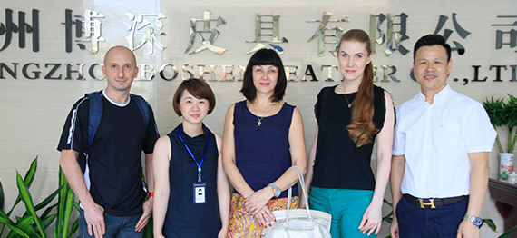 俄羅斯客戶來訪