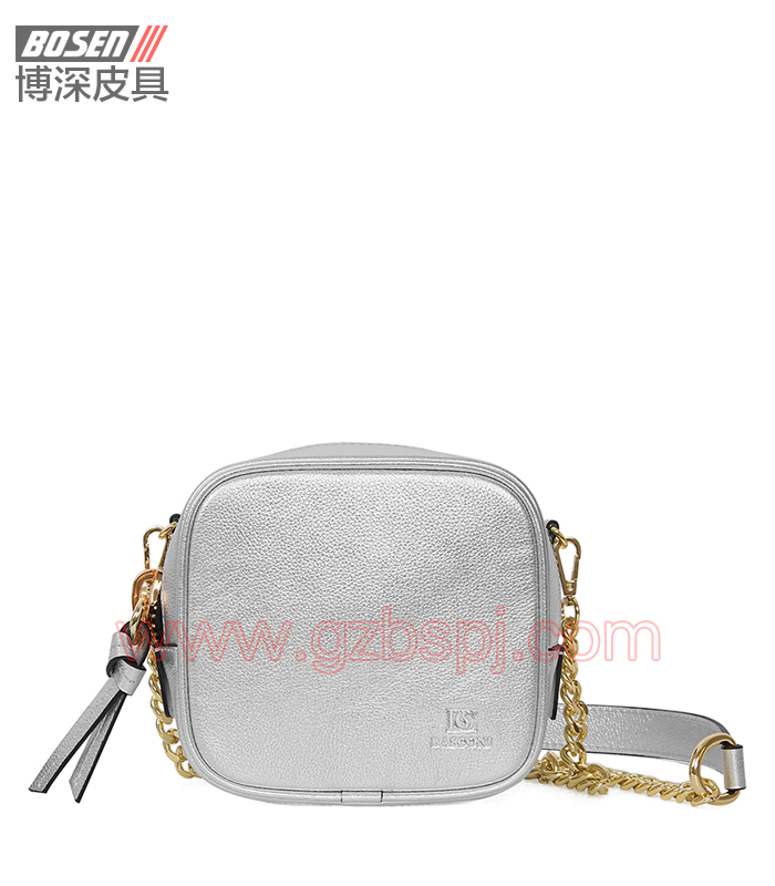 女斜挎包|女包OEM|真皮單肩包|頭層牛皮|廣州皮具廠 BSWS006001