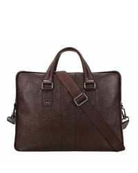 廣州手袋廠|男包加工|皮包加工|頭層牛皮啡色男士公文包 BSMB007001